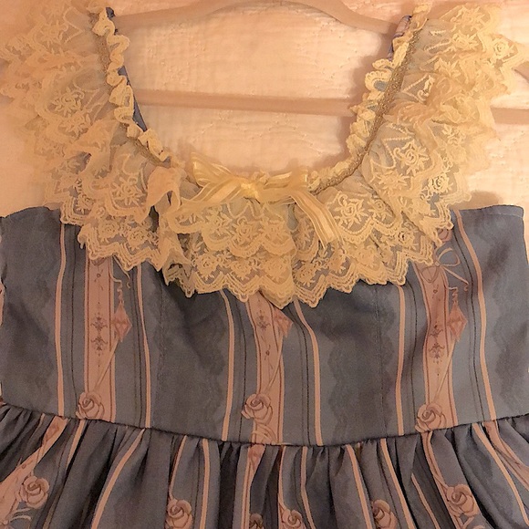 Sa Majeste La Rose Jumper Skirt Dress - Picture 10 of 12